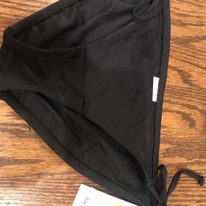 Becca Black Bathing Suit Bottom New with Tags